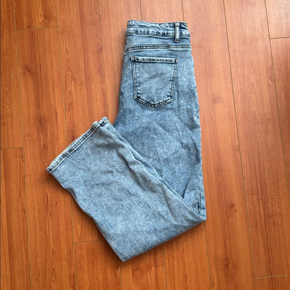 Wax Jean Light Blue Flare & Wide Leg Jeans